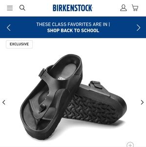 NWT Birkenstock Gizeh Platform Sandals